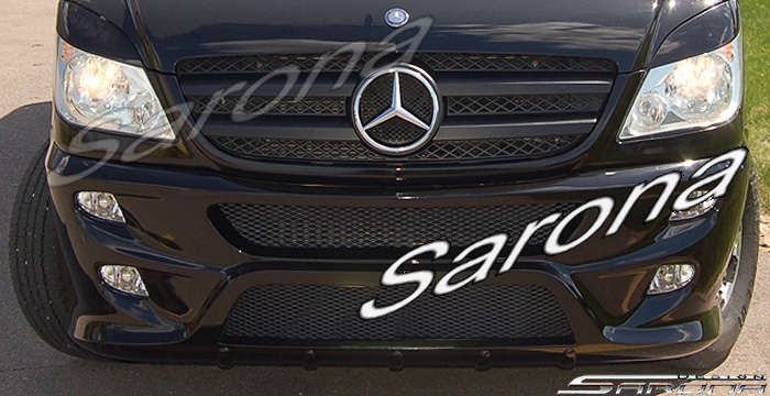 Custom Mercedes Sprinter Front Bumper  Van (2007 - 2013) - $790.00 (Part #MB-018-FB)